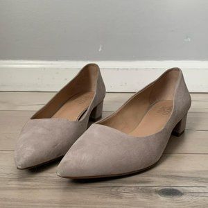 FRANCO SARTO Suede Flats | Kitten Heels